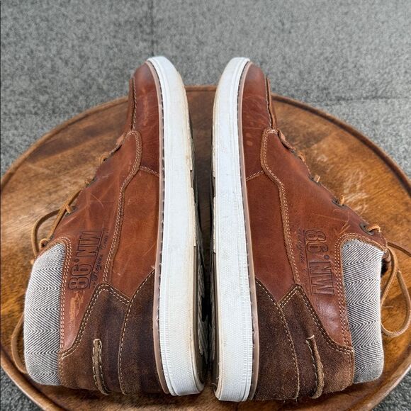Bull Boxer Boots Mens 13 Brown Leather Leather Lace Maplewood 86 NW Regatta Crew main image 7